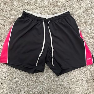 Gray and pink shorts from champion in size juniors xs